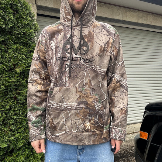 Vintage Realtree Camo Hoodie - XL