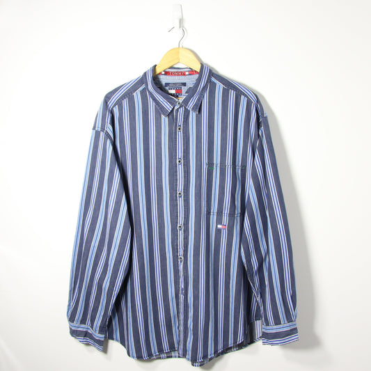 Vintage Tommy Hilfiger Long Sleeve Button Up - XXL