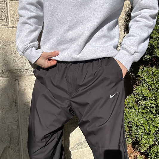 Vintage Black Nike Track Pants - L