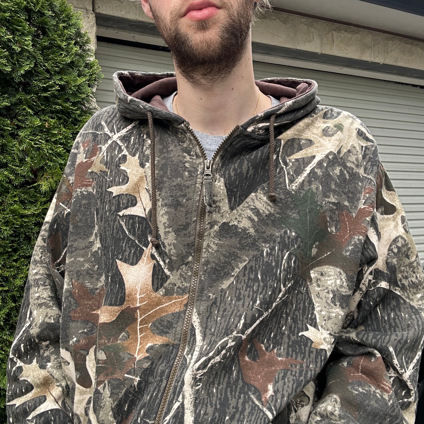 Vintage Oldmill Realtree Camo Hoodie - L