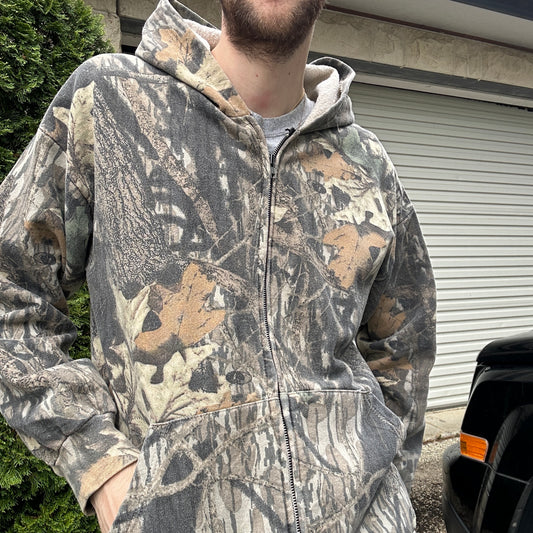 Vintage Realtree Camo Hoodie - M