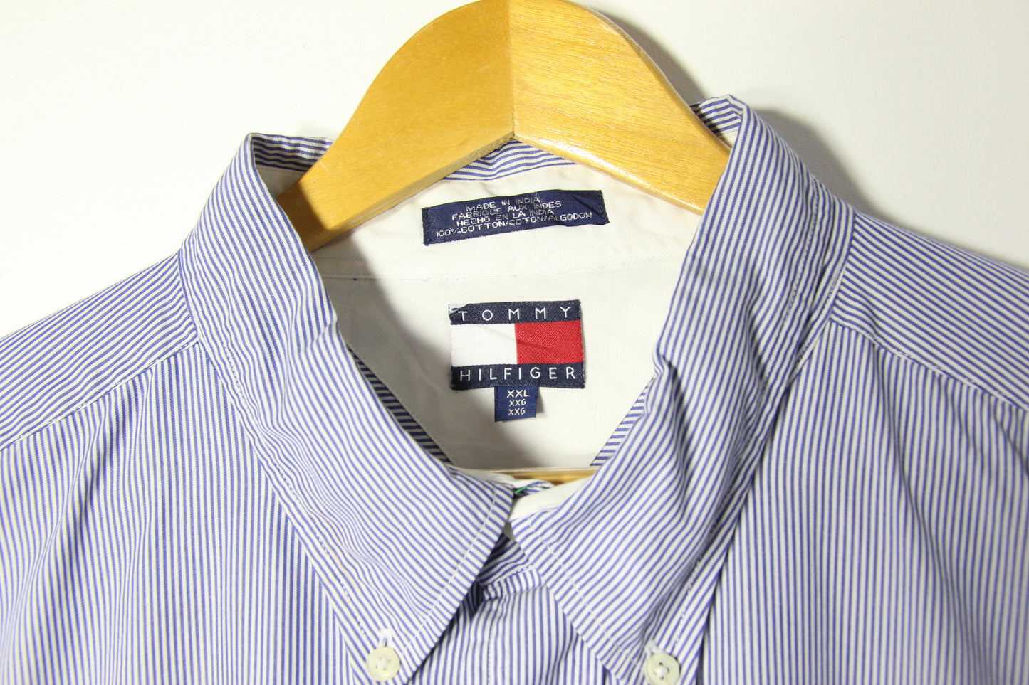 Vintage Tommy Hilfiger Long Sleeve Button Up - XXL