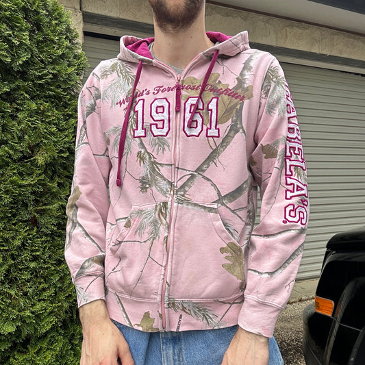 Vintage Cabela's Pink Camo Hoodie - M(W)