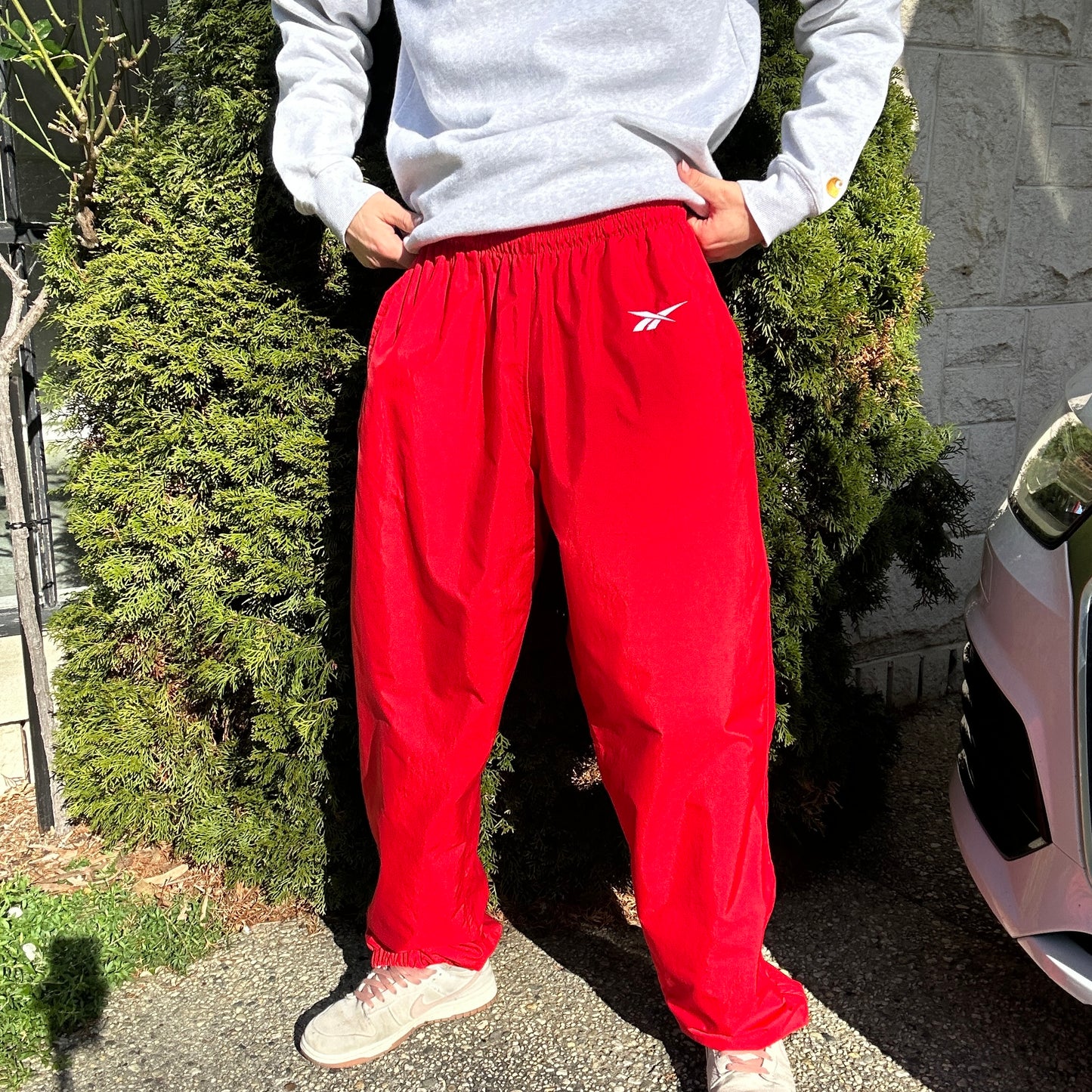 1990's Red Reebok Track Pants - L/XL