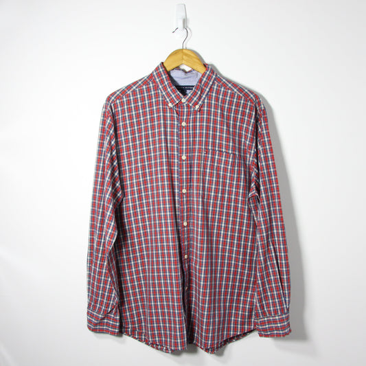 Vintage Tommy Hilfiger Long Sleeve Button Up Shirt - L