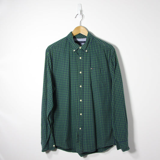 Vintage Tommy Hilfiger Long Sleeve Button Up - L