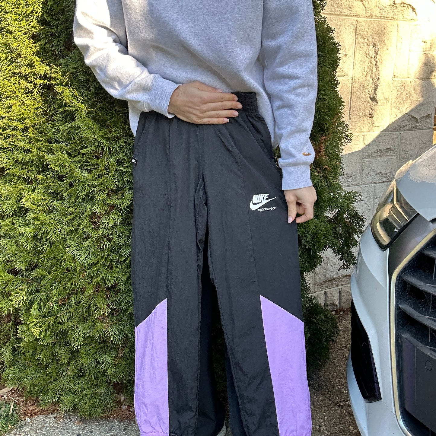 2000's Black Nike Track Pants -M/L(W)