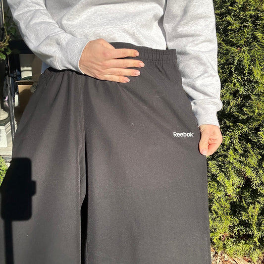 2000's Black Reebok Track Pants - XXL