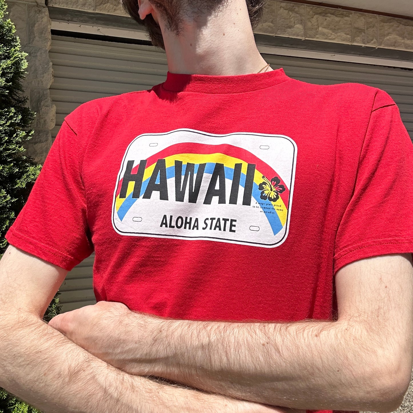 Vintage Hawaii Graphic Tee - S