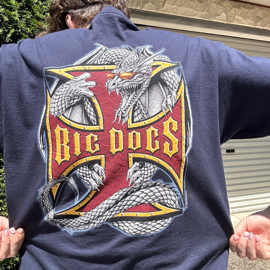 Vintage Big Dogs Graphic Tee - L