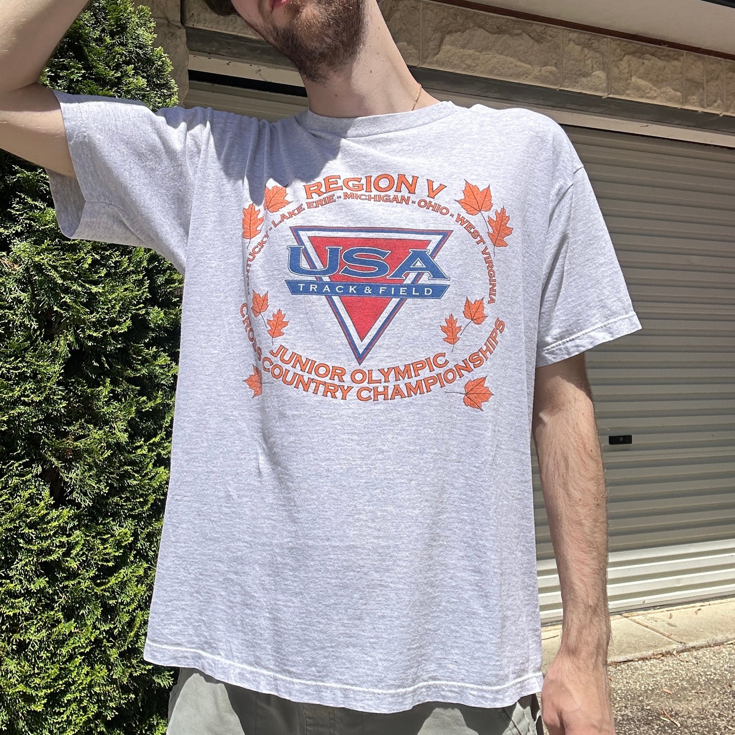 Vintage Reebok USA Graphic Tee - L
