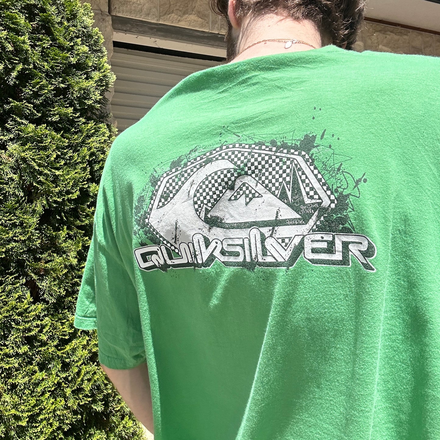 Y2K Quiksilver Graphic Tee - XL