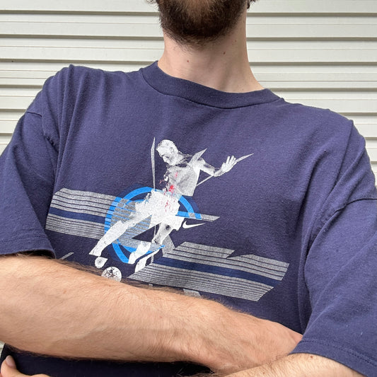 2000's Nike Sport Graphic Tee - XXL