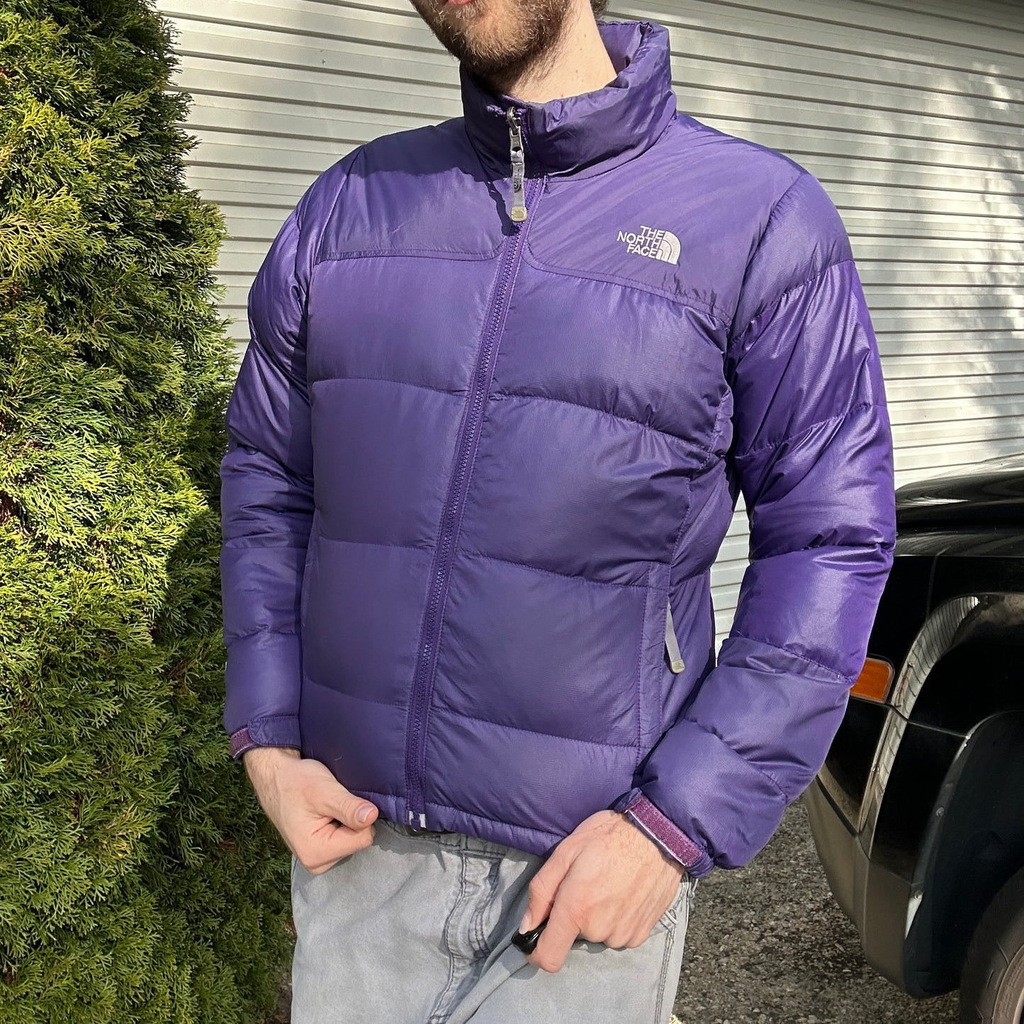 Vintage 2000's North Face Purple Puffer - M