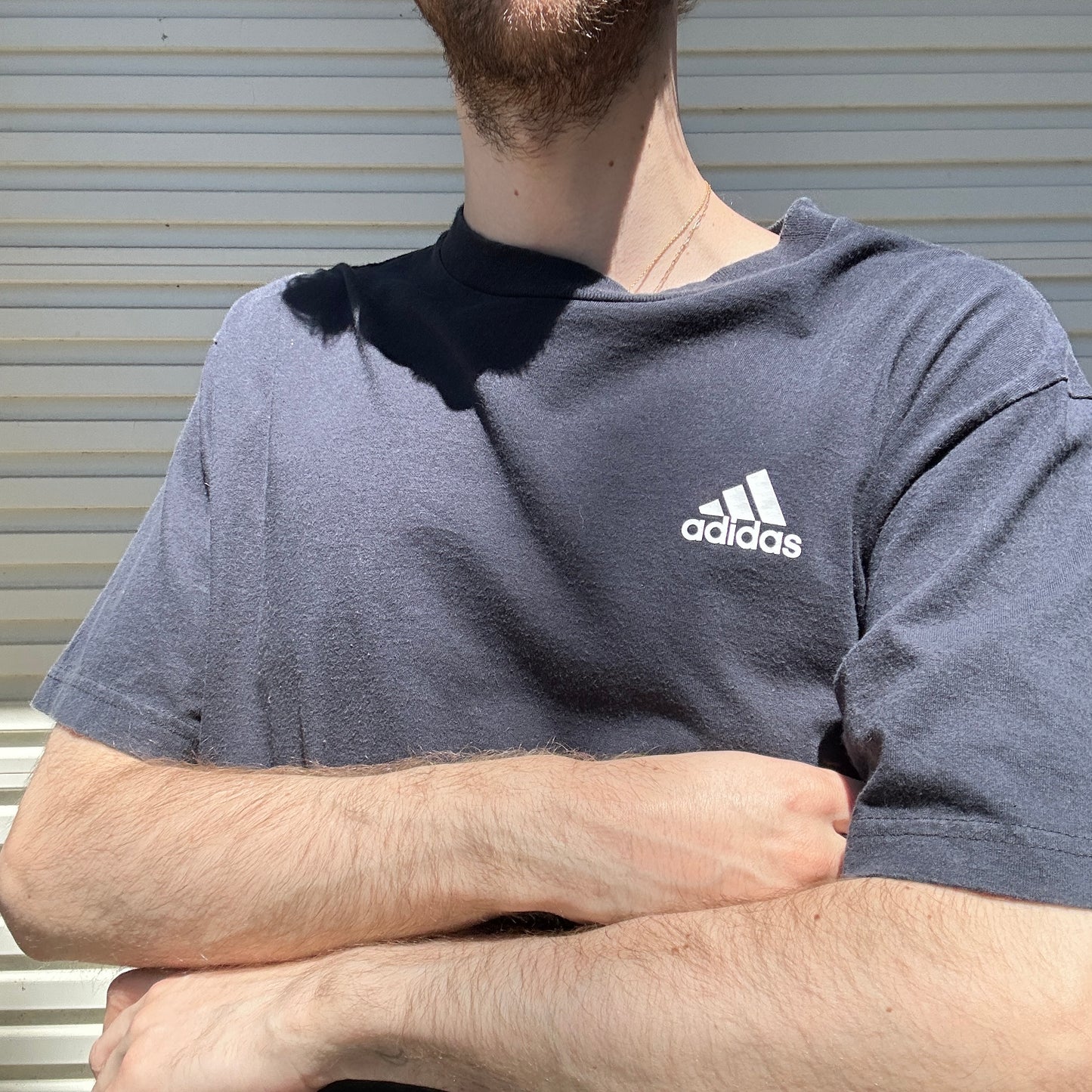 Vintage Adidas VS Graphic Tee - L