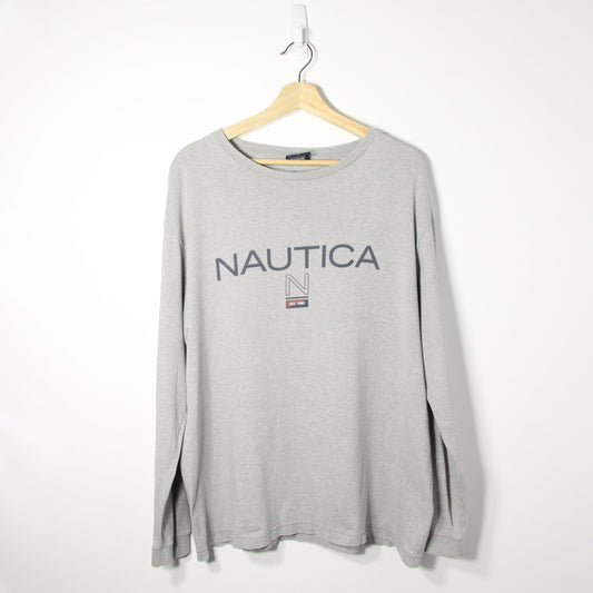 1990's Nautica Long Sleeve Tee - L