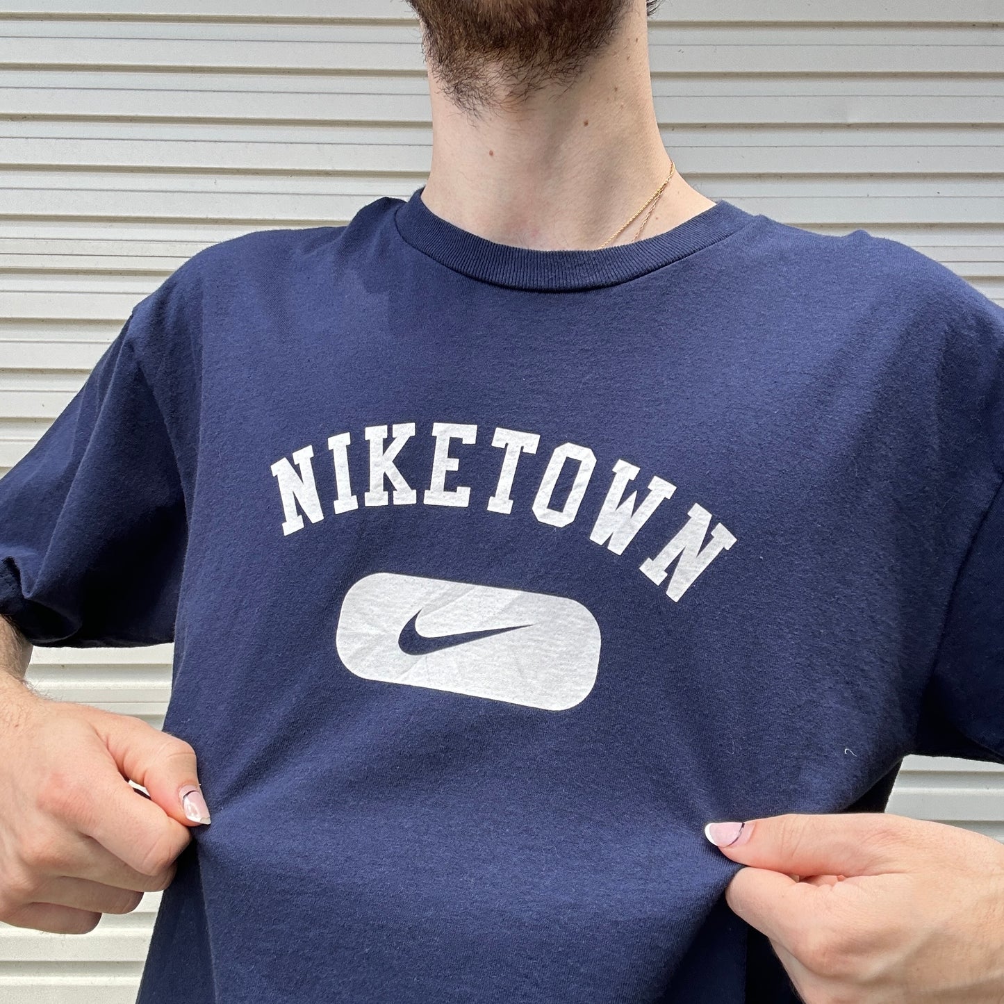 Vintage Niketown Graphic Tee - M