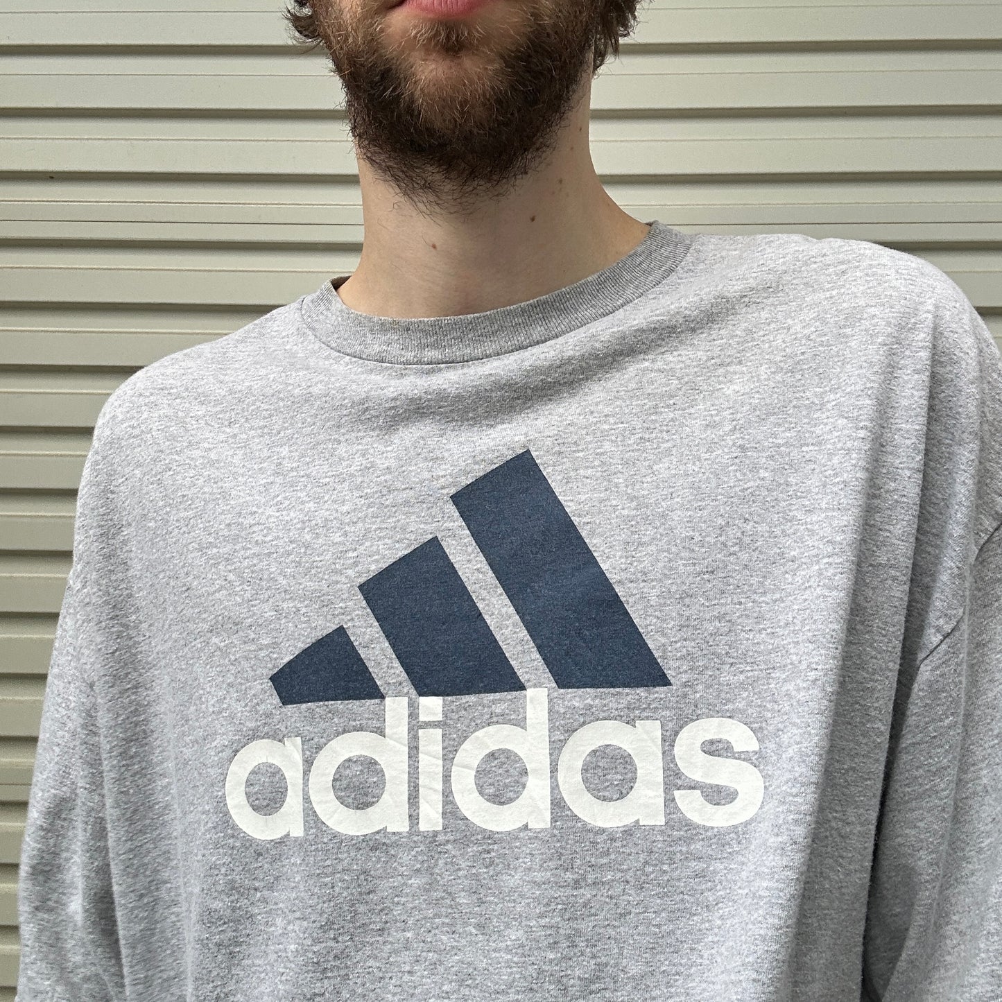 Vintage Adidas Graphic Tee - XL