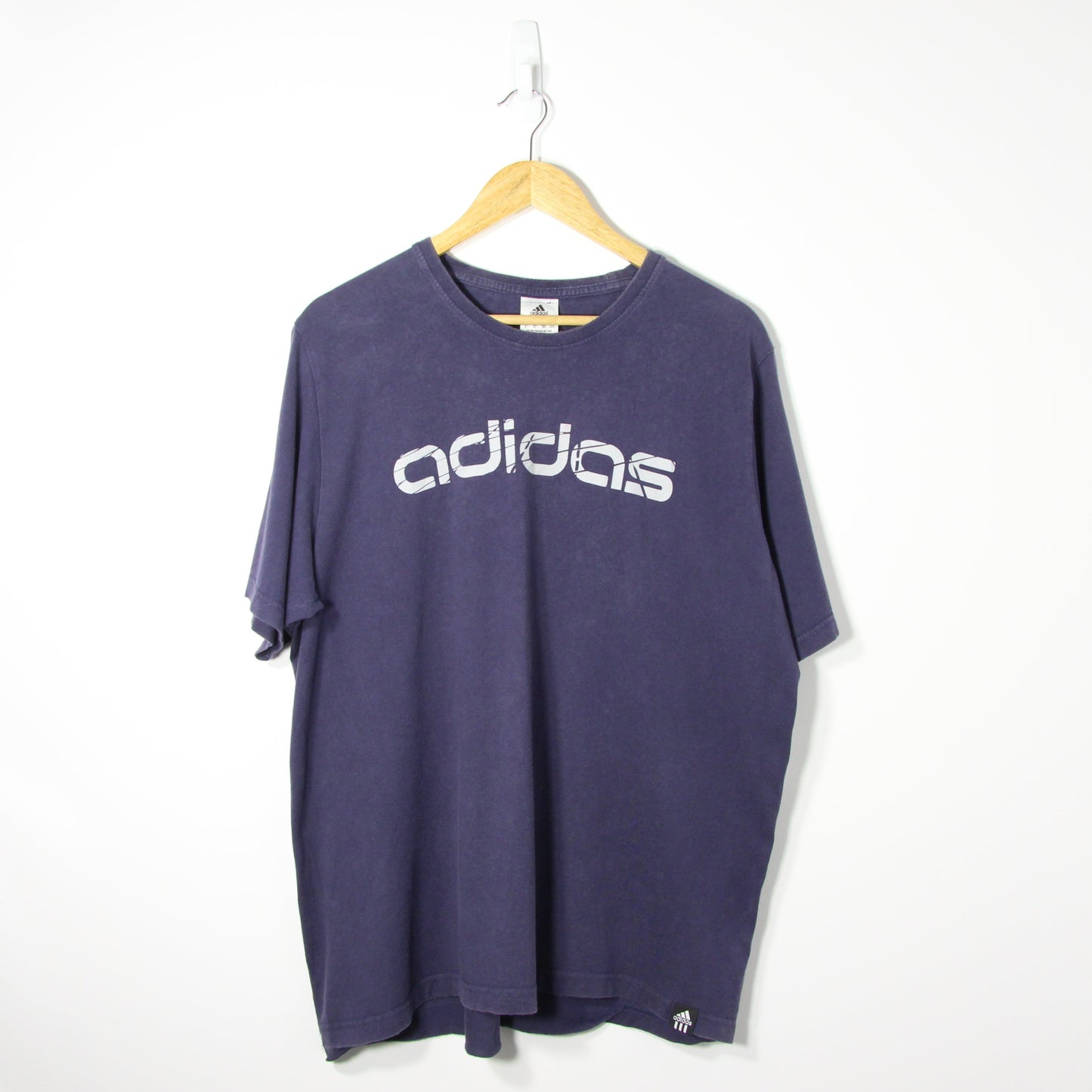 2000's Adidas Spellout Tee - XL