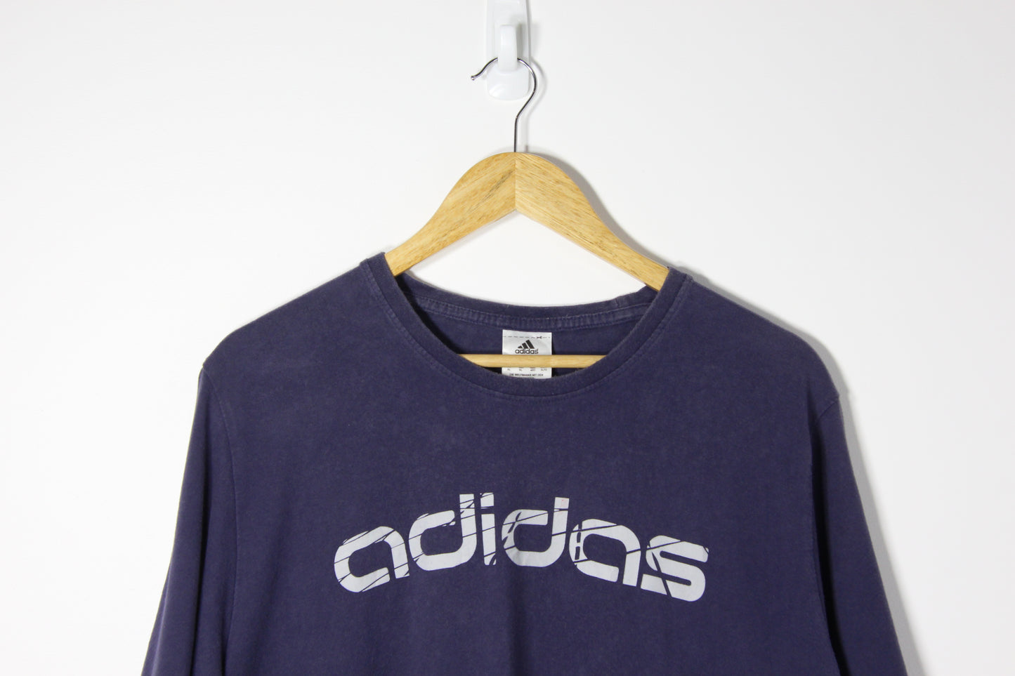 2000's Adidas Spellout Tee - XL