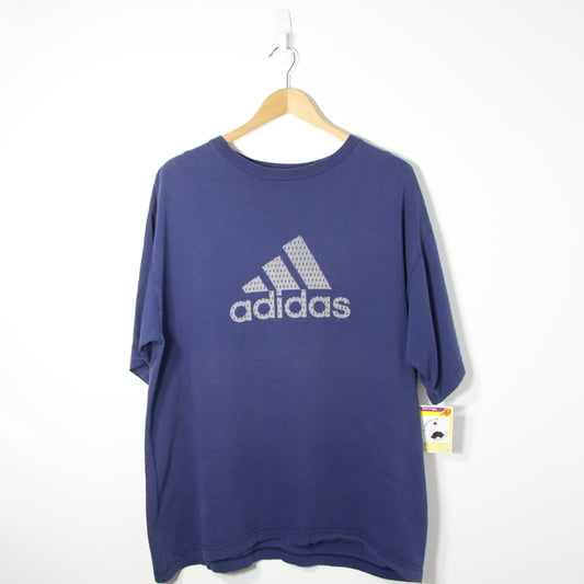 1990's Adidas Graphic Tee - L