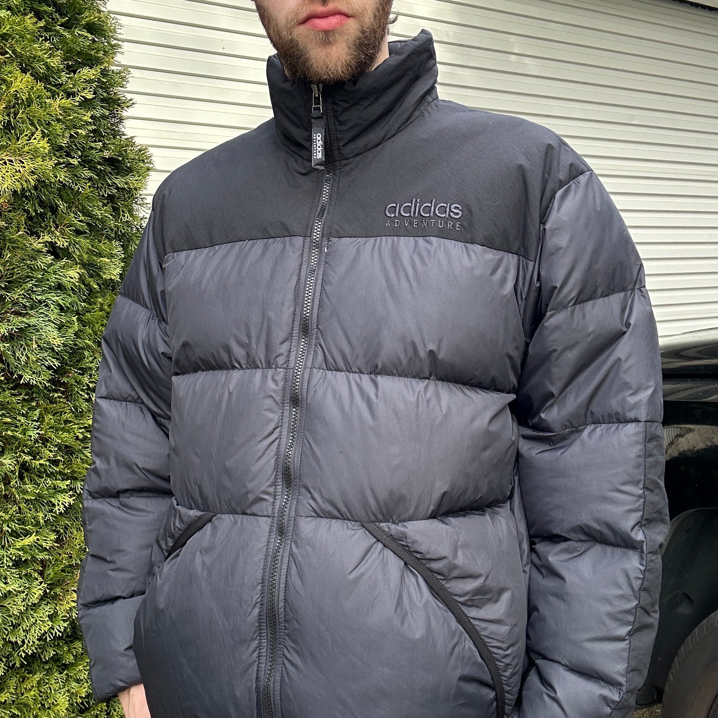 Vintage Adidas Adventure Puffer Jacket - L/XL