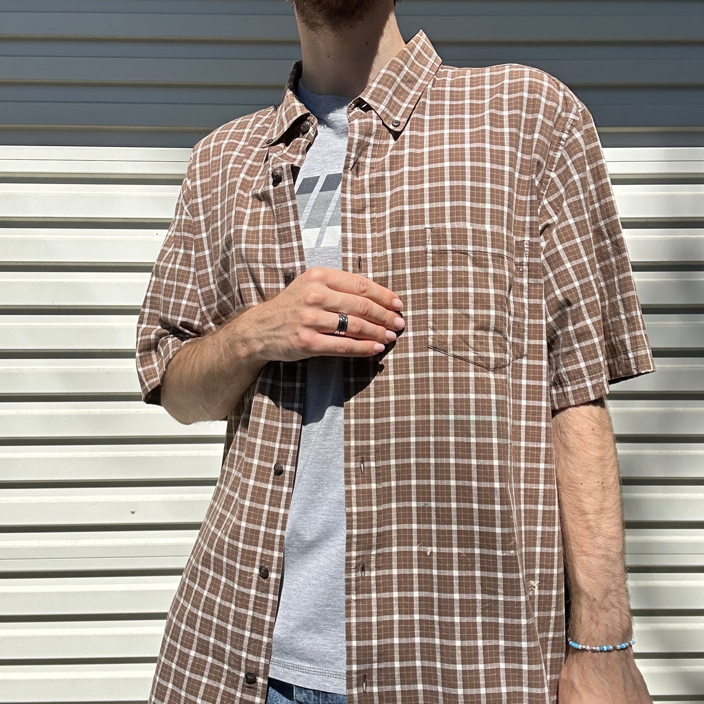 Vintage Chaps Button Up Shirt - XL