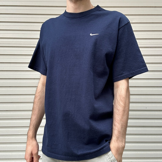 Vintage Nike Swoosh Tee - M