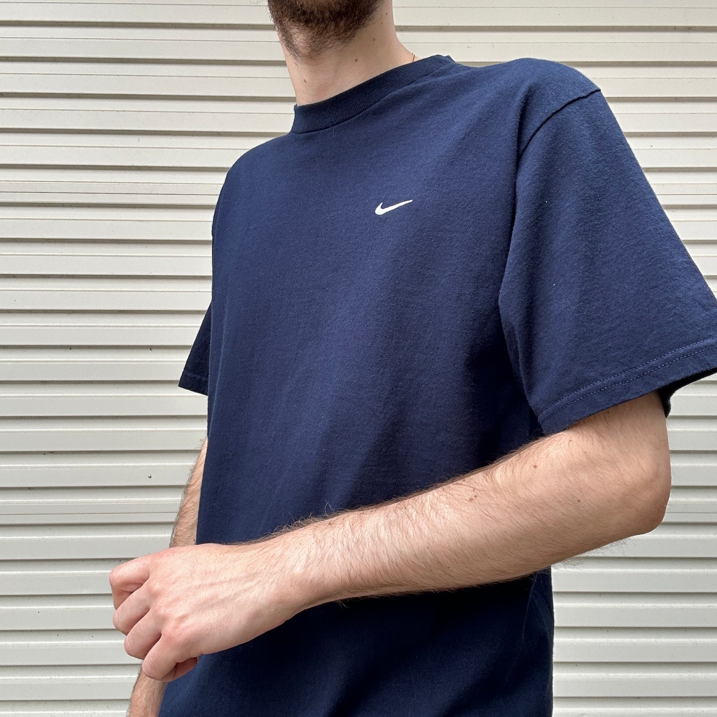 Vintage Nike Swoosh Tee - M