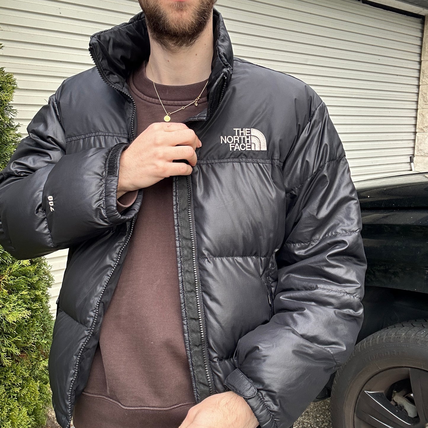 Vintage 2000's Back North Face Puffer Jacket - S