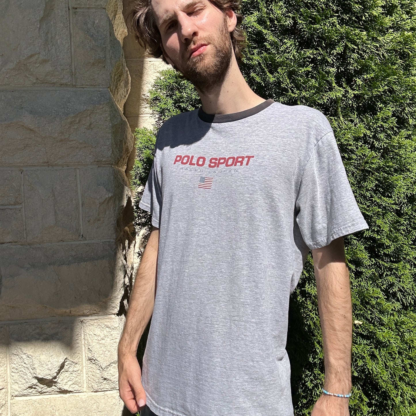 1990's RL Polo Sport Graphic Tee - L