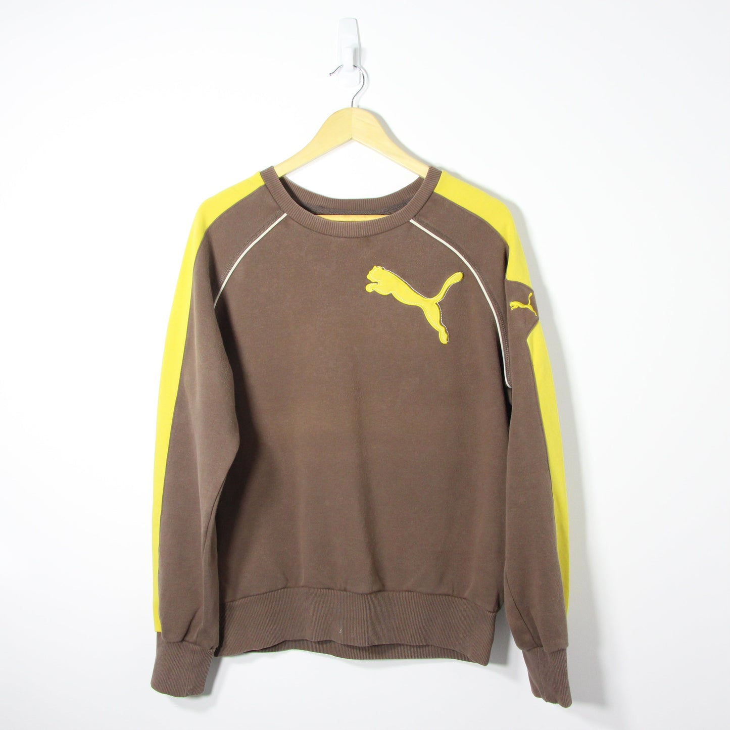 2000's Puma Choc Brown Sweatshirt - M