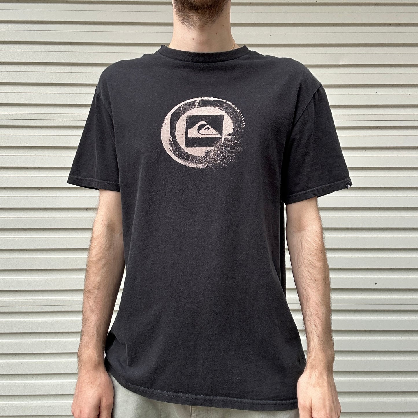 2000's Quiksilver Graphic Tee - L