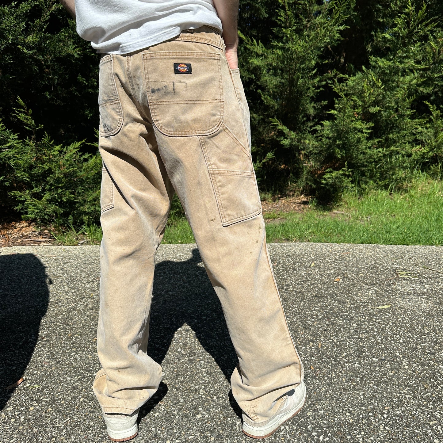 Vintage Dickies Carpenter Pants Cream - 32