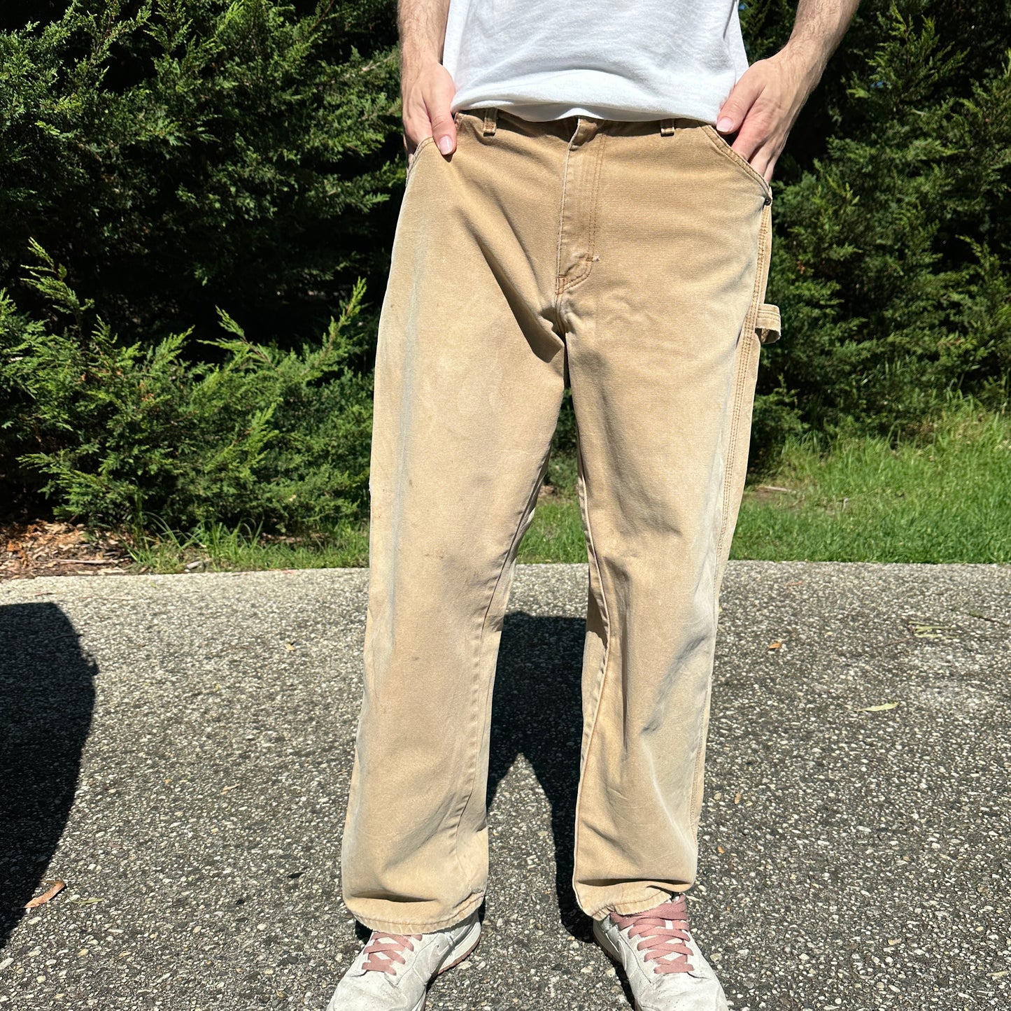 Vintage Dickies Carpenter Pants Tan - 36