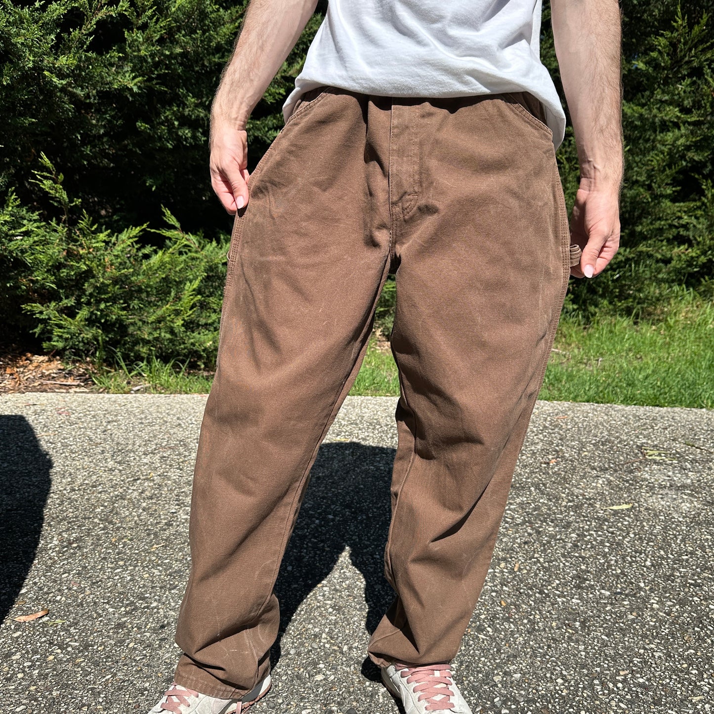 Vintage Dickies Carpenter Pants Brown - 36