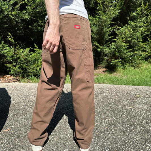 Vintage Dickies Carpenter Pants Brown - 36