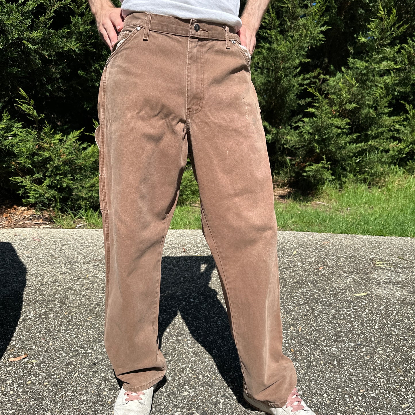 Vintage Dickies Carpenter Pants Brown - 36