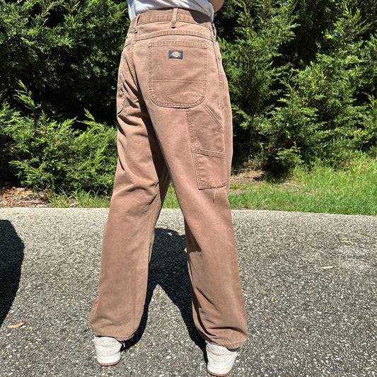 Vintage Dickies Carpenter Pants Brown - 36