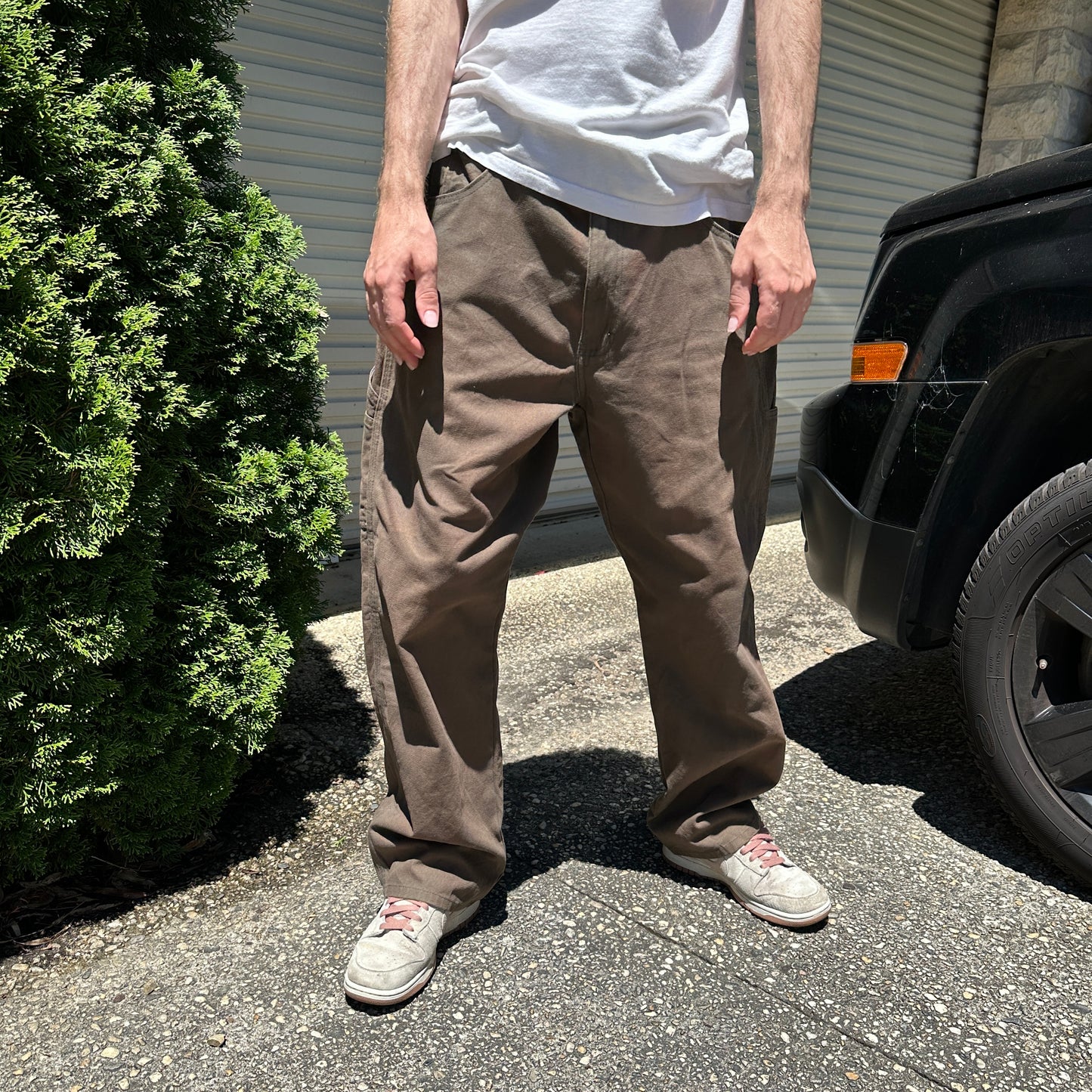 Vintage Dickies Carpenter Pants Green - 36