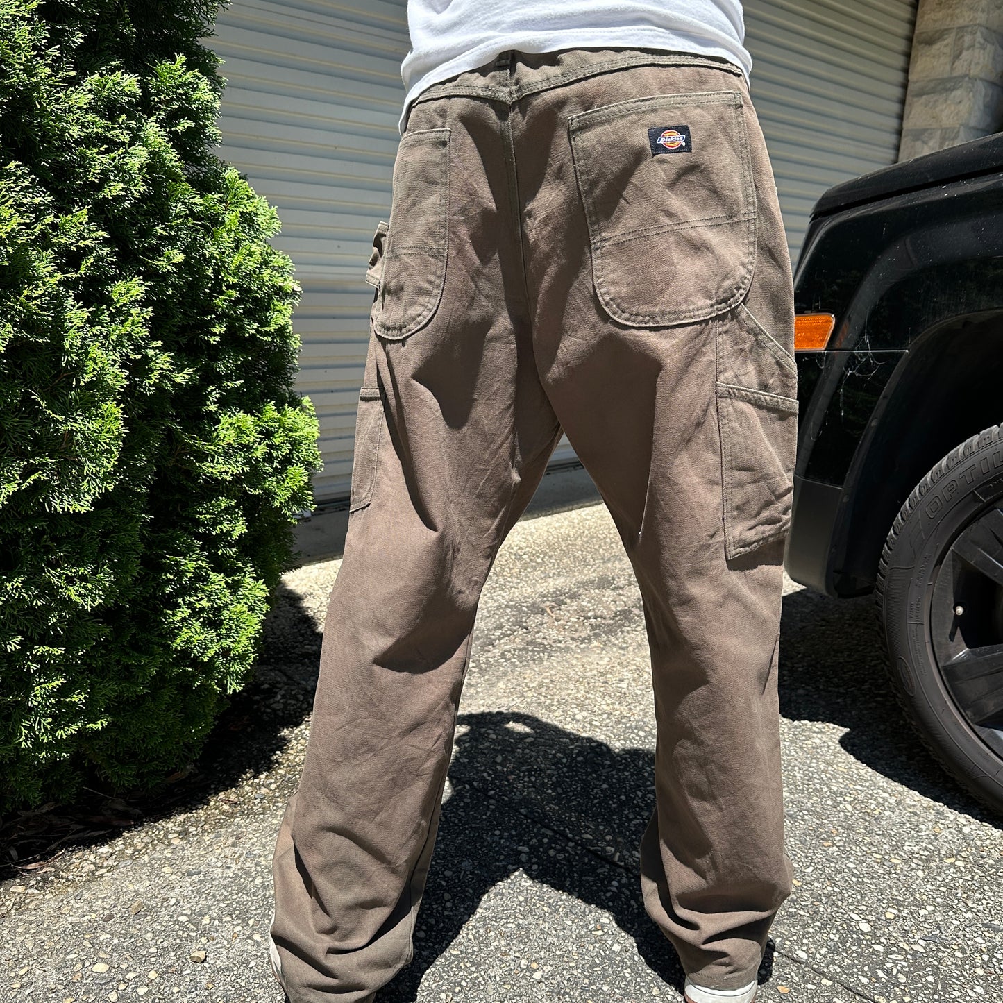 Vintage Dickies Carpenter Pants Green - 36