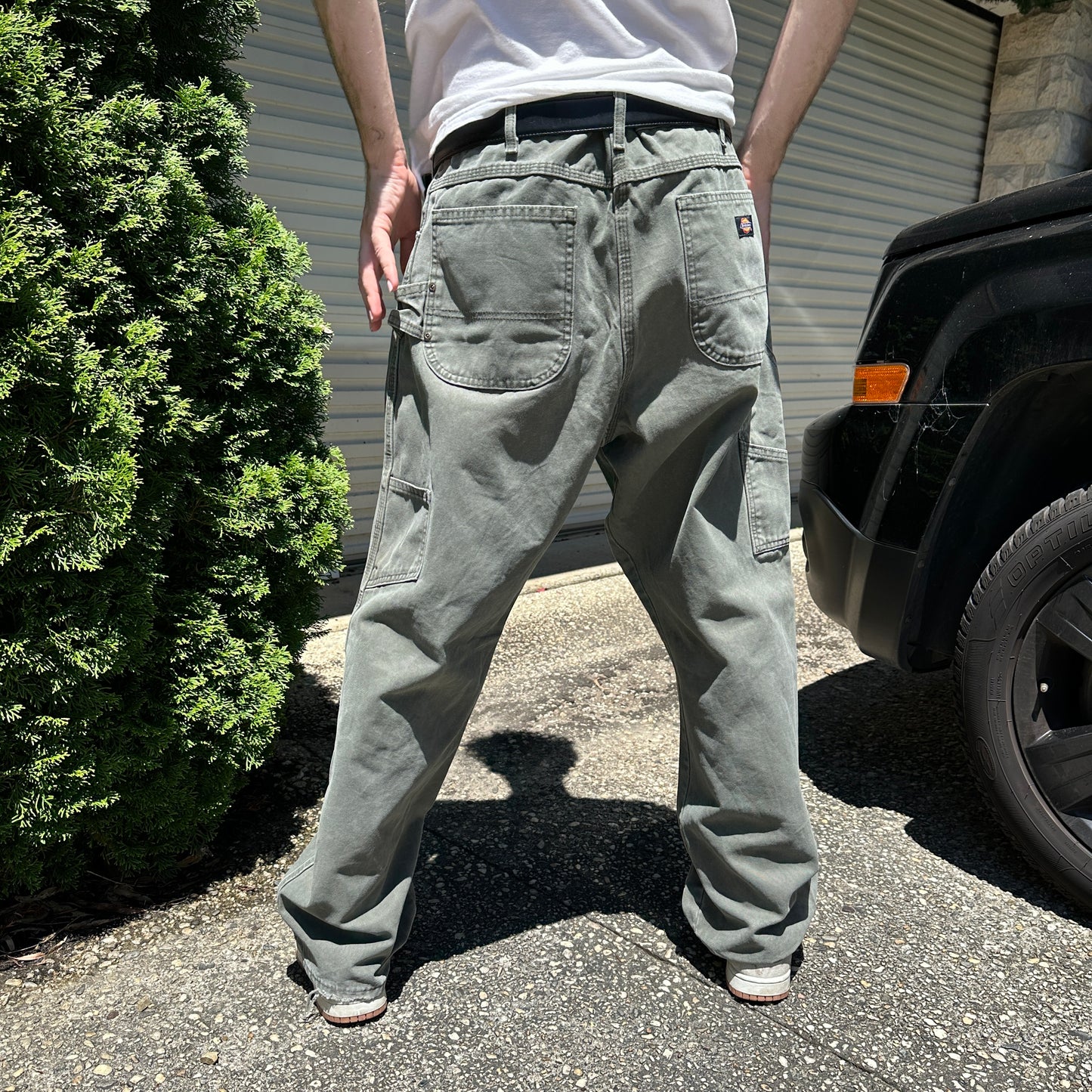 Vintage Dickies Carpenter Pants Green - 38