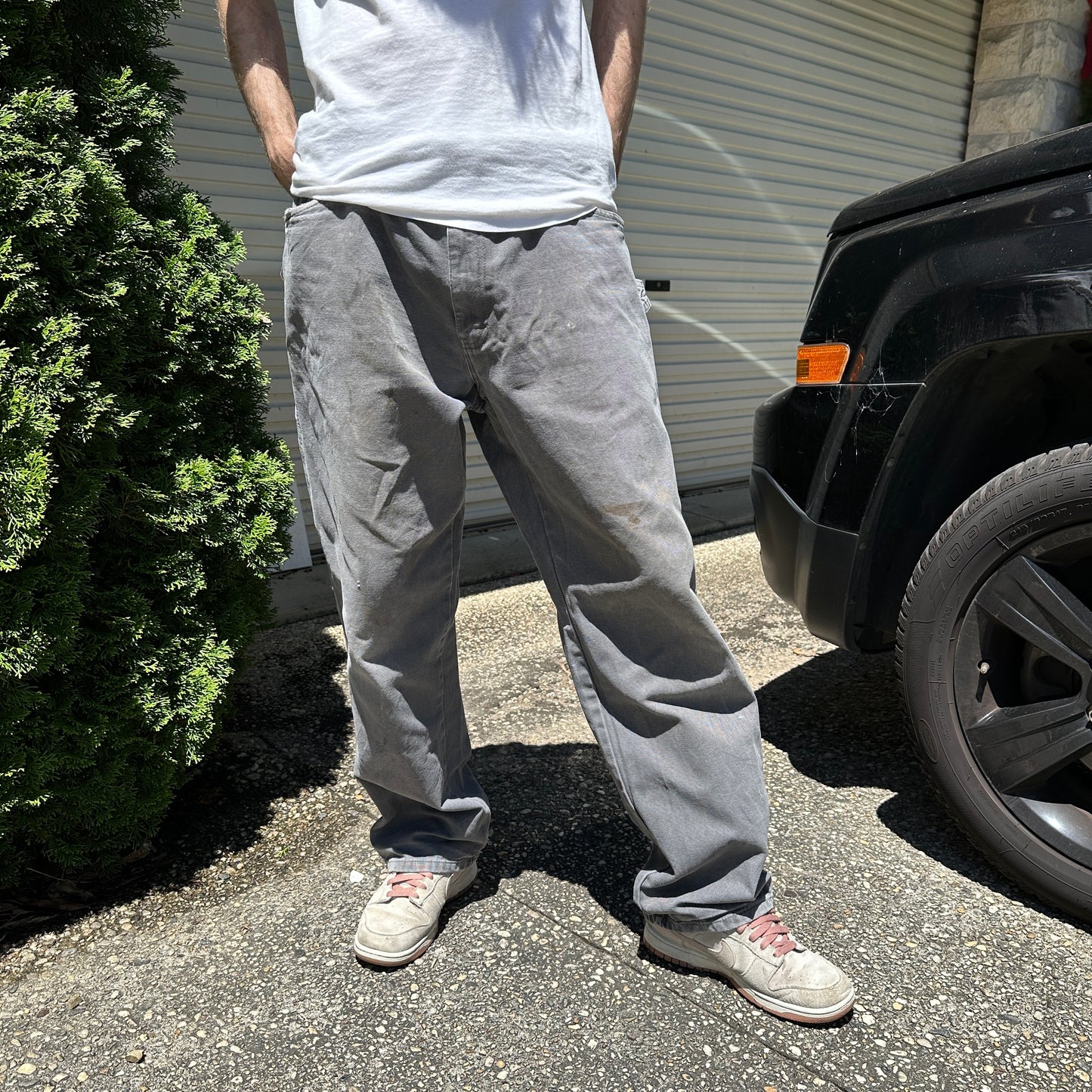 Vintage Dickies Carpenter Pants Grey - 36