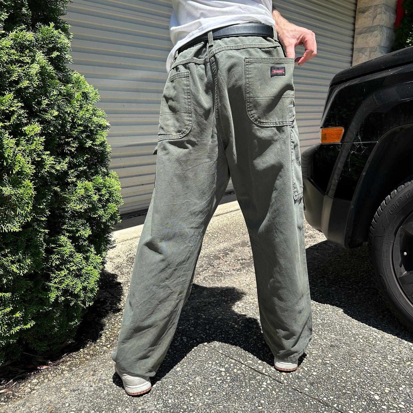 Vintage Dickies Carpenter Pants Green - 40