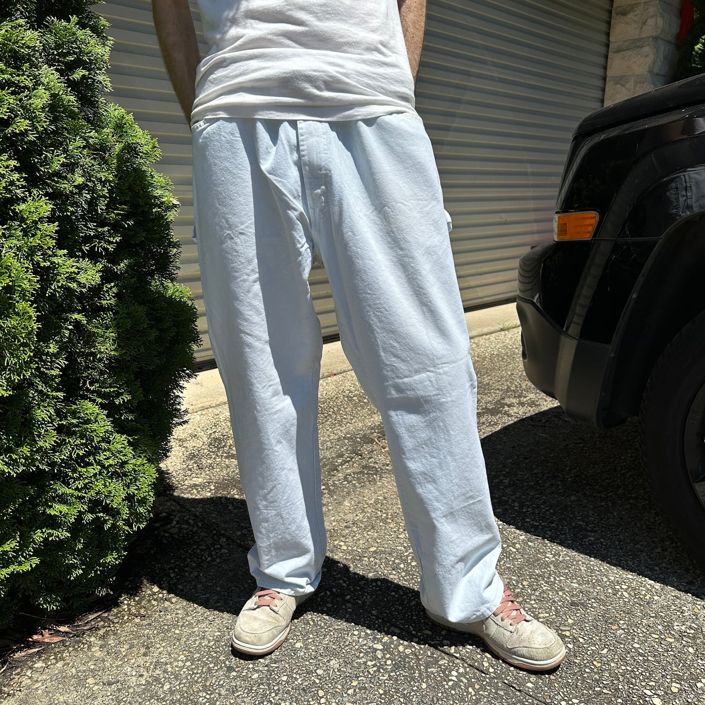 Vintage Dickies Carpenter Pants White - 38