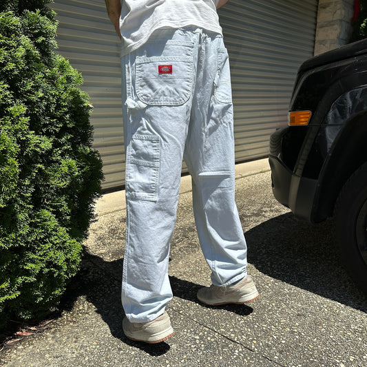 Vintage Dickies Carpenter Pants White - 38