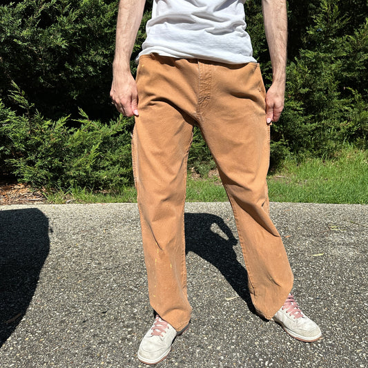 Vintage Dickies Carpenter Pants Tan - 36